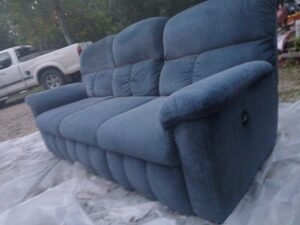Large Blue Sofa